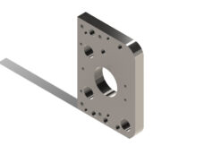 (046618) Side Plate Assy (LH Rear) - Plate Cylinder (470) STA. 1-3