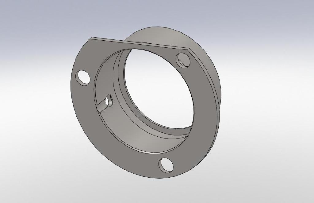 Flange - Oscillating Roller (Rear)