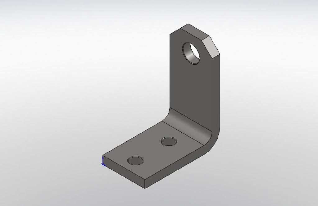 Angle Bracket - Tray Feeder