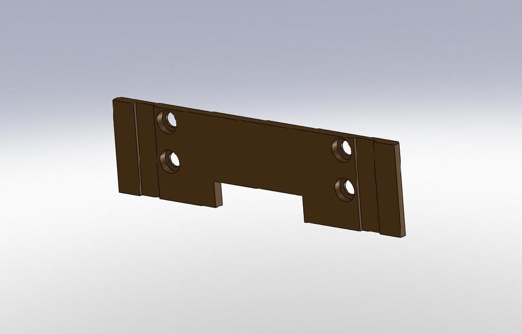 GLIDING FRONT PIECE (8015 UV UNIT)