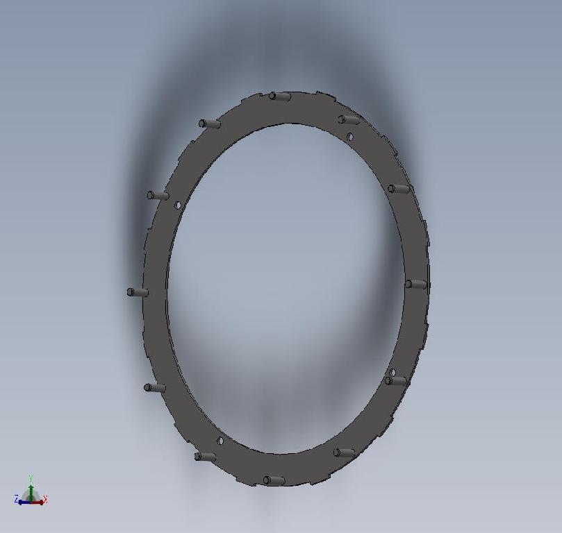Metal Backing Plate - 12Tab (Floppy Drive Assy)