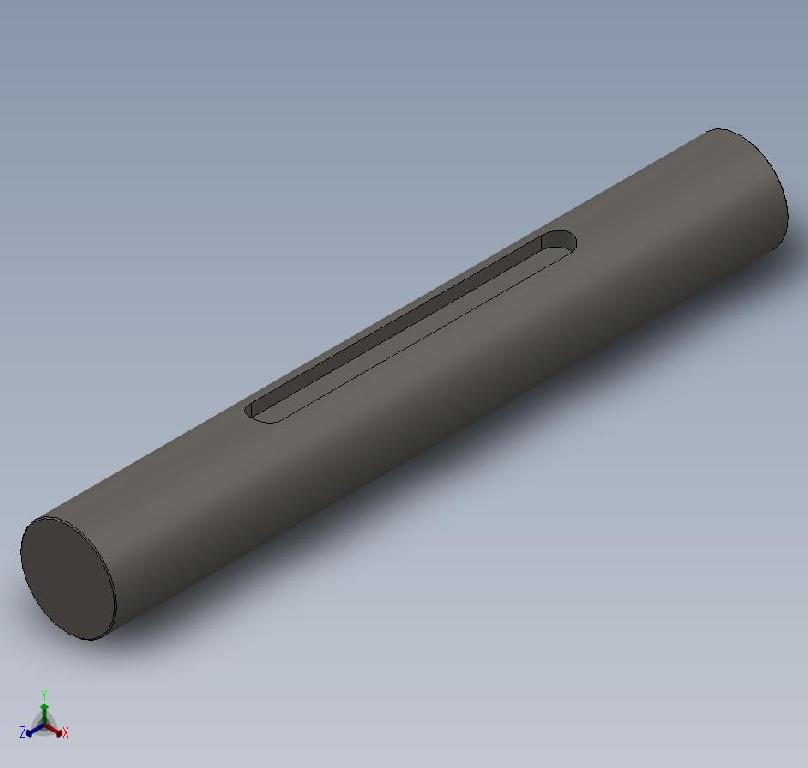 Offset Drive Shaft (Long Keyway)