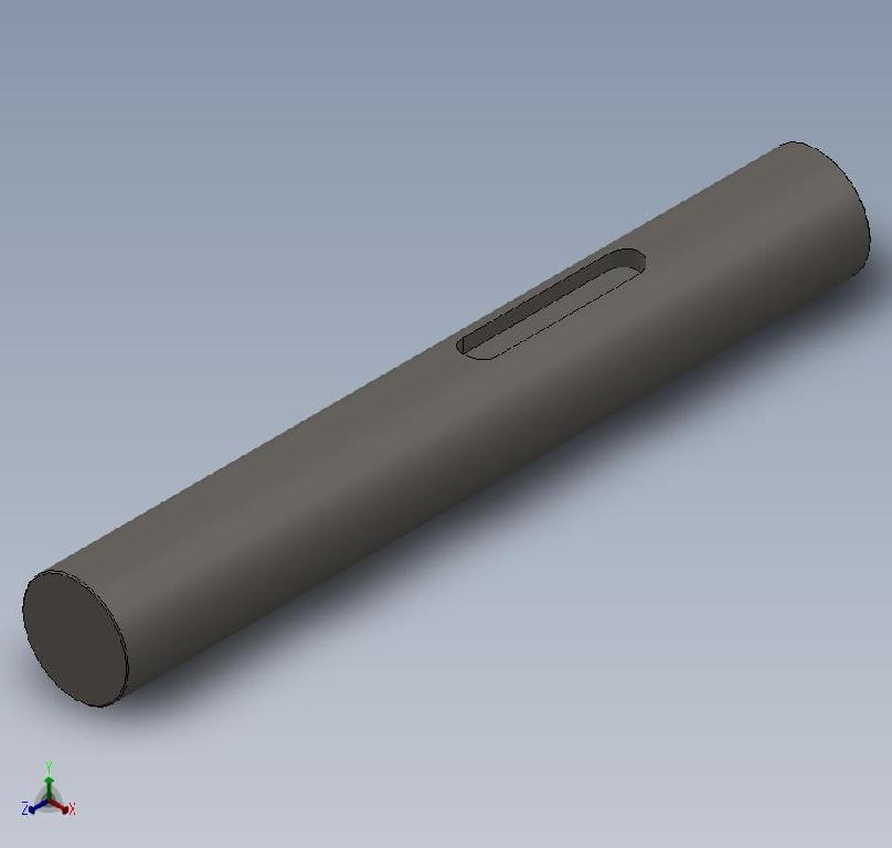 Offset Drive Shaft (Short Keyway)