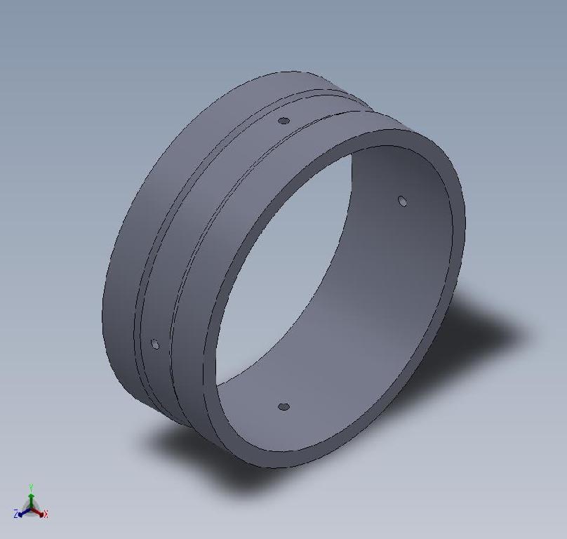 Pipe - Plate Cyl Bushing (38.125mm wide)