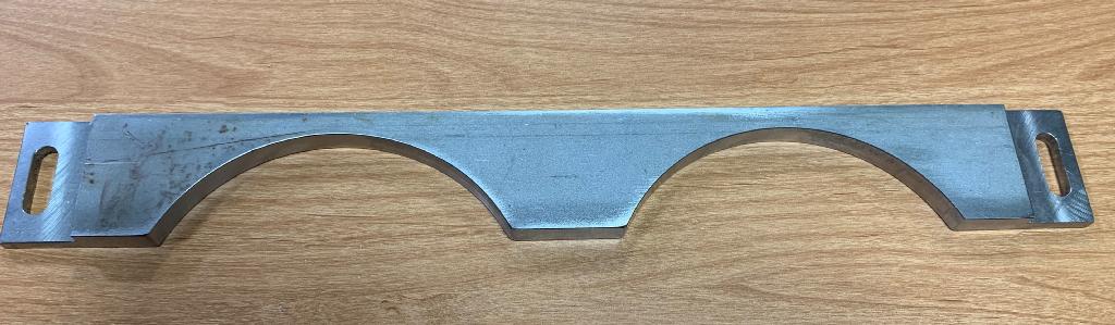 Pusher Bar - D/L Radius Style 409 (3/8 Thick)