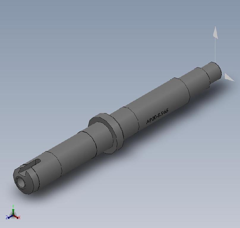 Mandrel Shaft - PT (AP20-8.965)