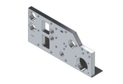 (27793-1) COLORHEAD SIDE PLATE - KASE (GEAR SIDE)